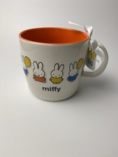 Miffy Dick Bruna Balloons Orange by Magenta Ceramic Coffee Tea Cup Mug