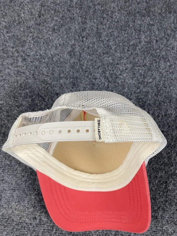 Gorra Billabong Gorra de Béisbol Para Mujer Rosa Elefante Corazones Malla Camionero SnapBack Foto 3 de 4