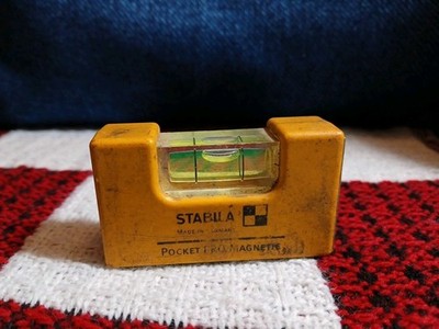 STABILA Magnetic Pocket Level PRO Made in Germany ~USED~