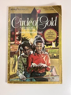Circle Of Gold By Candy Dawson Boyd Vintage 1984 Apple PB Book NICE Condition!