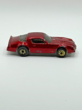 Vintage 1982 Mattel Hot Wheels Hot Ones Red Camaro Z-28 Gold Rims Blackwall Tire