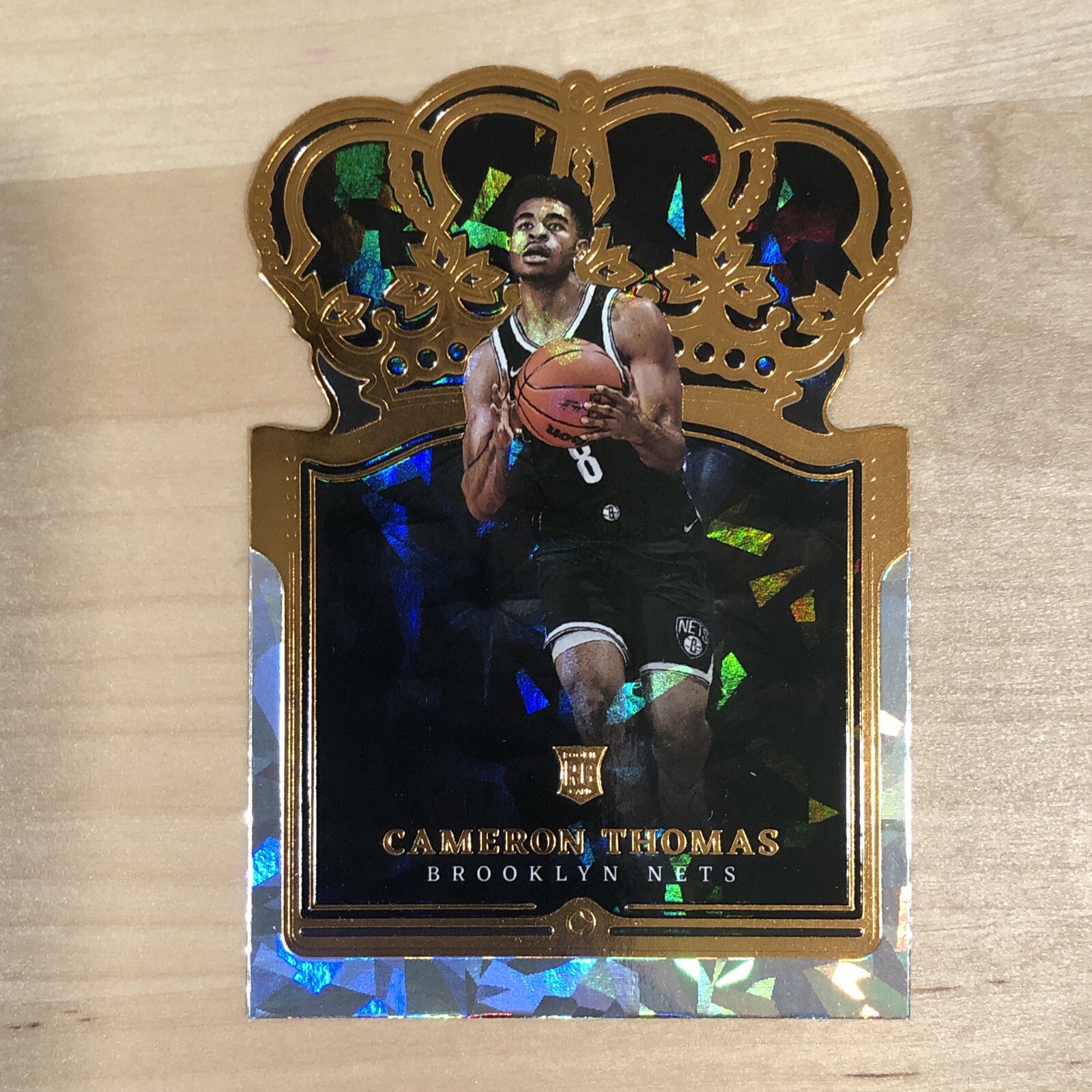 2021-22 Panini Crown Royale-Cameron Thomas RC Crystal #25