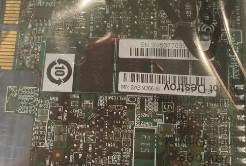 Tarjeta controladora raid y accesorios LSI MR 9266-8i L3-25413-17A. Sujetador - Imagen 7 de 10