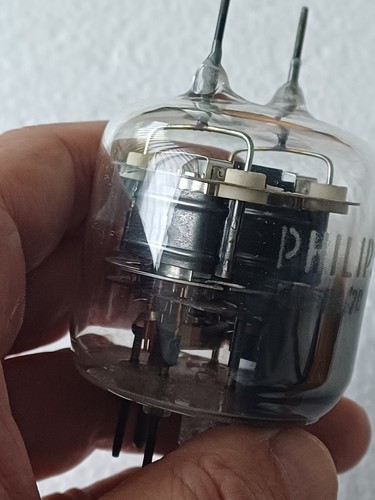 valvola double tetrode philips 04/20 nuova new - Foto 10 di 18