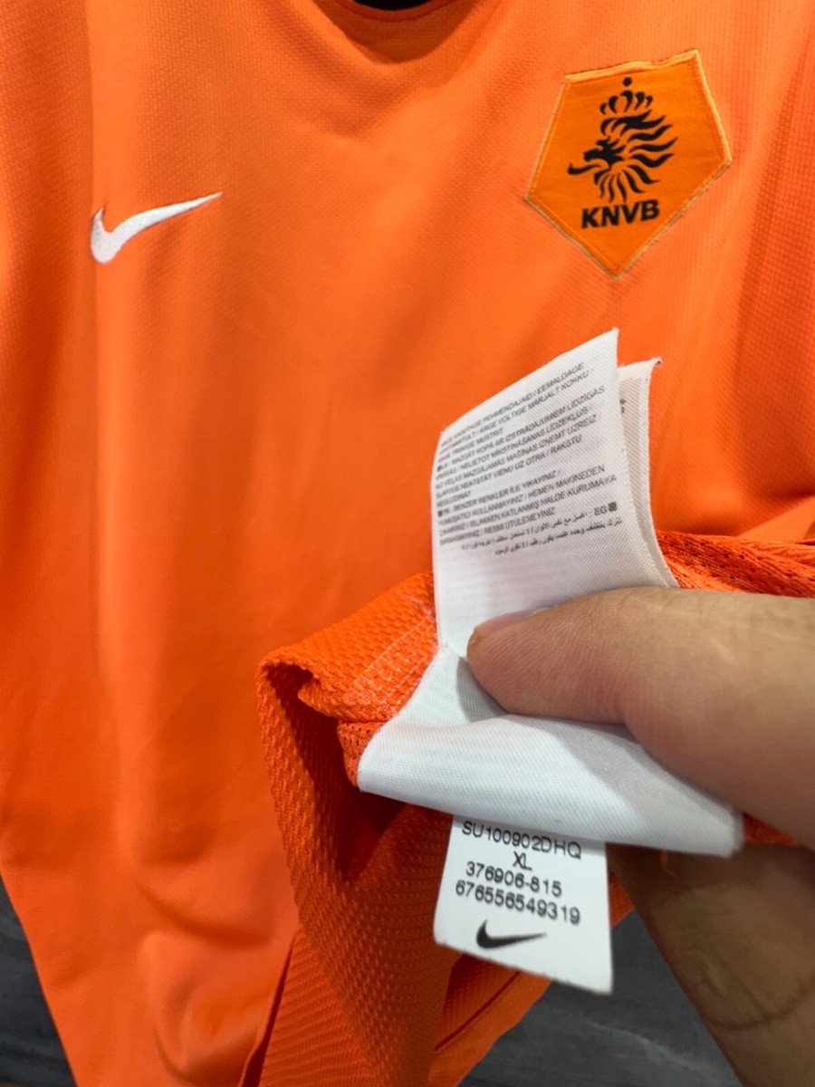 Nike Netherlands KNVB Football 201011 Holland Home Shirt Soccer