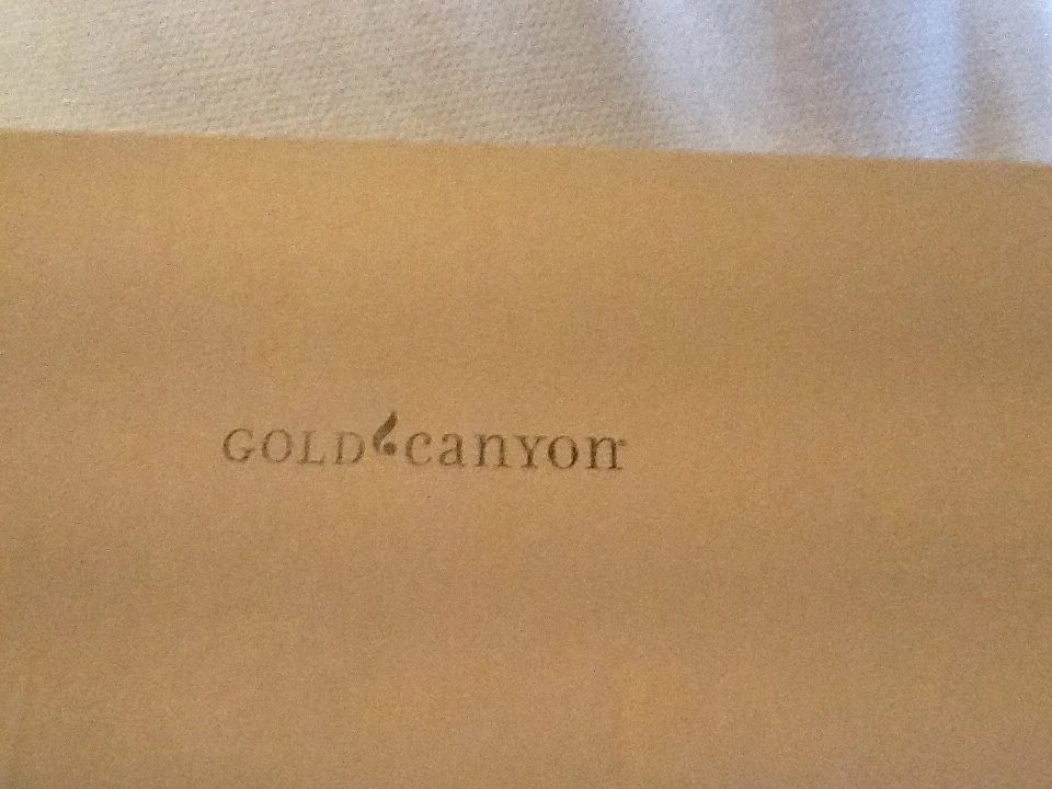 bandeja cerámica cañón oro Foto 4 de 4