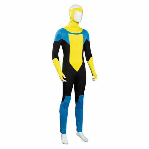 Invincible Cosplay Mark Grayson Costume Halloween Jumpsuit Suit - Picture 5 of 9