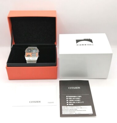CITIZEN Ana-Digi Temp 150th Anniversary of Railway JG2130-61E