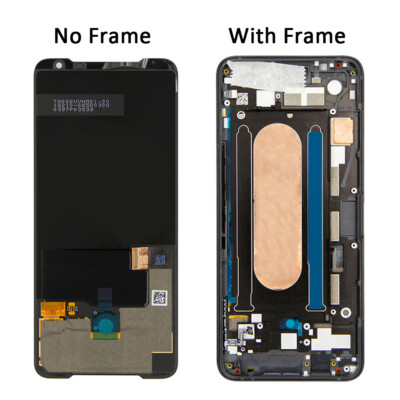 Original For Asus ROG 2 Phone 11 ZS660KL LCD Display Touch Screen Digitizer W/Fr