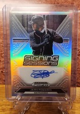 2021 Prizm Draft Picks Jairo Pomares Signing Sessions Autograph Card SS-JP