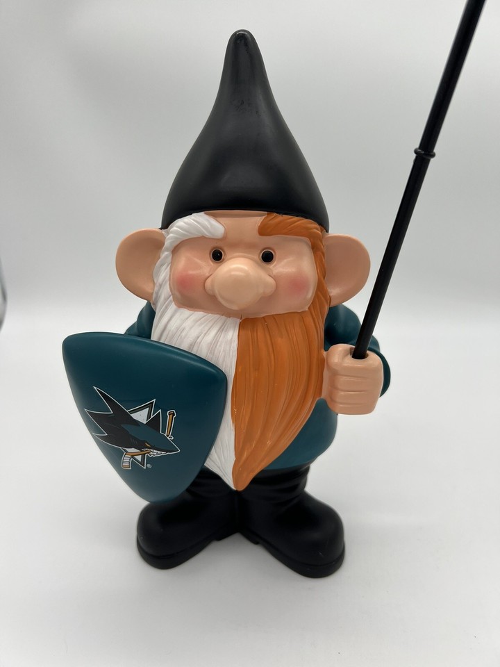San Jose Sharks Flag Holder Gnome NHL Hockey Team Sports America 10