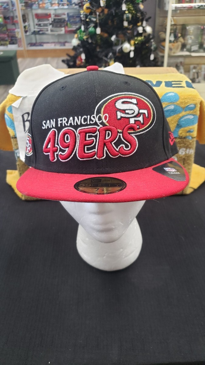 キャップ NewEra 59FIFTY San Francisco 49ers 7 3/8 NEW ERA San Francisco 49ers Fitted Hat 7 3/8 Black NFL