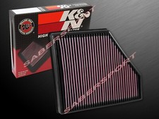 K&N 33-5047 Hi-Flow Air Intake Drop in Filter for 2016-2024 Camaro SS ZL1 6.2L