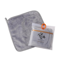 4 Pack Makeup Remover Cloths - Reusable Microfiber Face Towels  Soft  Effectiv