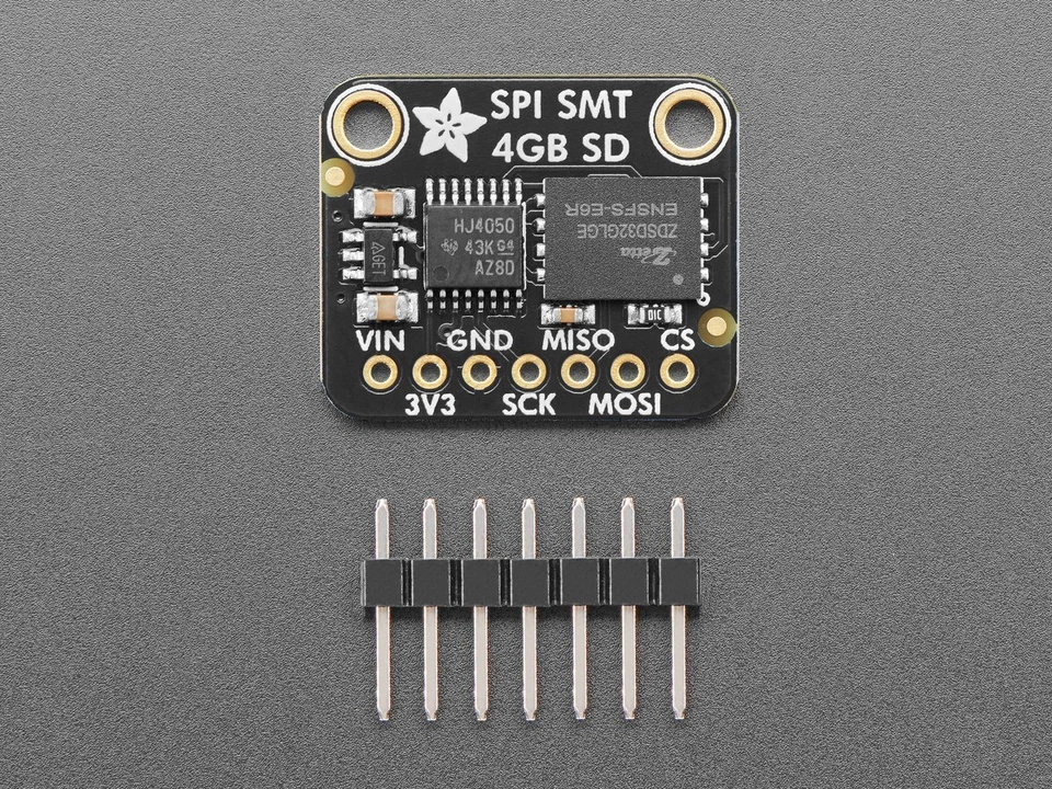 Adafruit SPI Flash SD-Karte, XTSD 2GB, z.B. für Arduino, 6038 - Bild 3 von 4