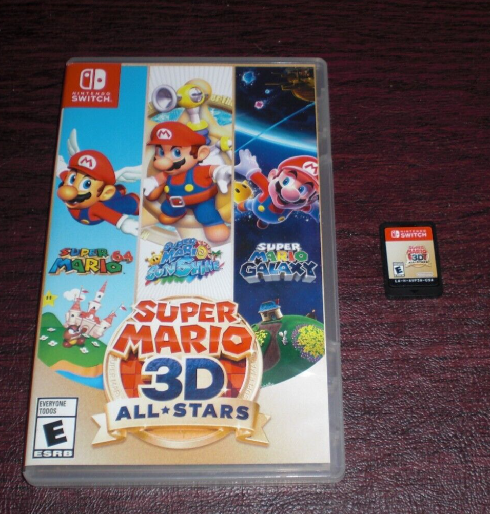 Switch Super Mario Odyssey Vs 3d All Stars Mario Game Mario