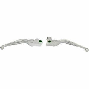 Chrome Slotted Wide Blade Clutch /& Brake Levers Set for Harley Trikes 14-16
