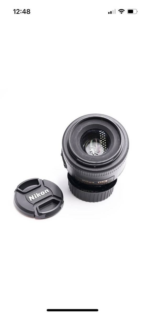 Nikon D3400 DX With Nikon AF-S 35 mm 1:1.8G Lens | eBay