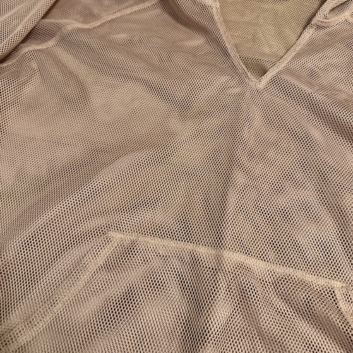 Zara Sport Dusky Pink Mesh Hoodie Size M - Picture 4 of 6