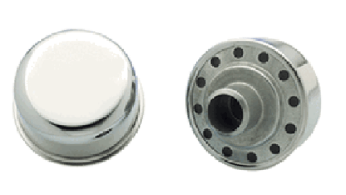 Chevrolet 1971-1986 bloque pequeño válvulas cubiertas Bowtie cromo perfil alto kit - Imagen 3 de 4