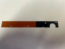 King KY-197 KY197 KY 197 Comm Amber Replacement Lens