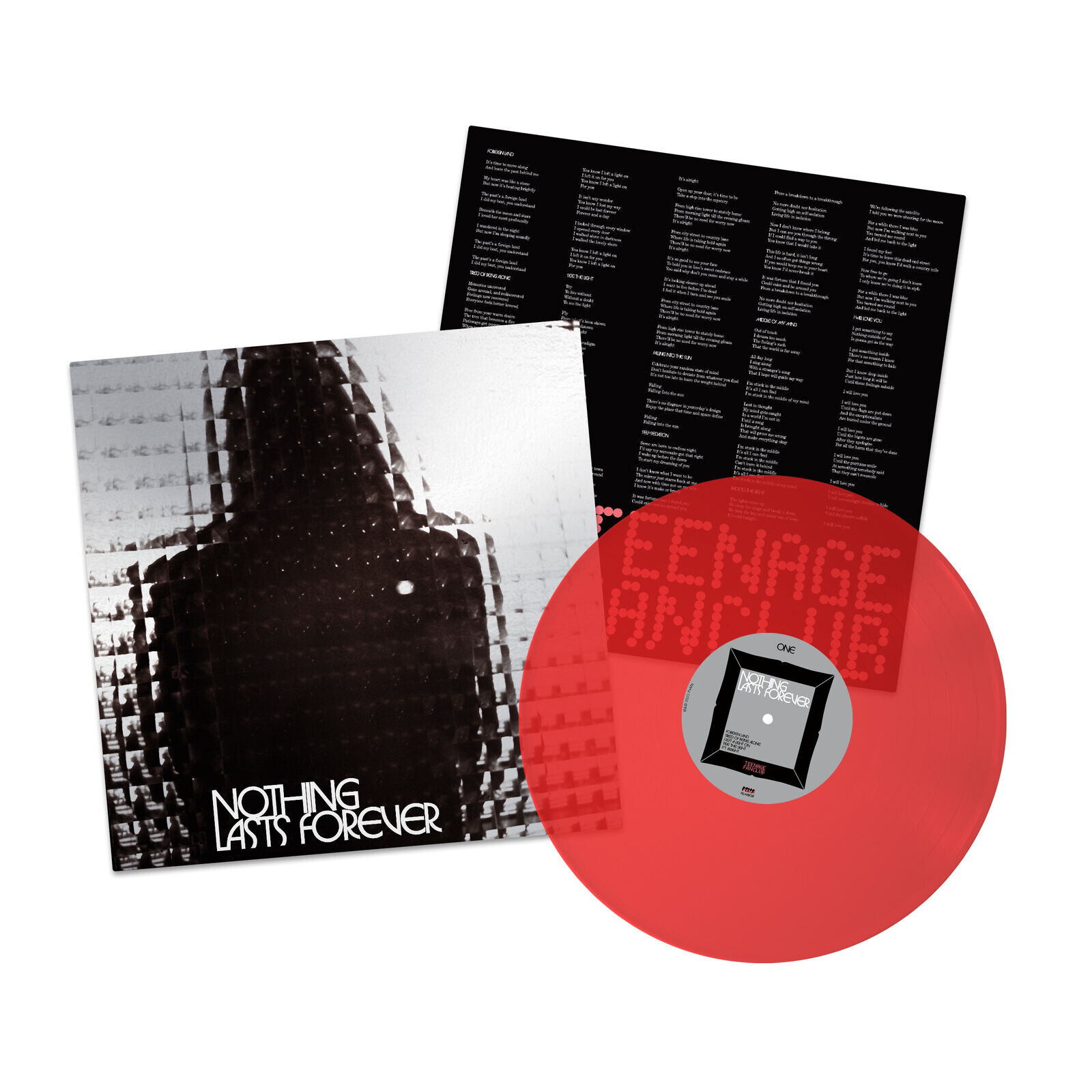 Teenage Fanclub   - Nothing Lasts Forever   - 12"" Ltd  Red Vinyl Album -New!