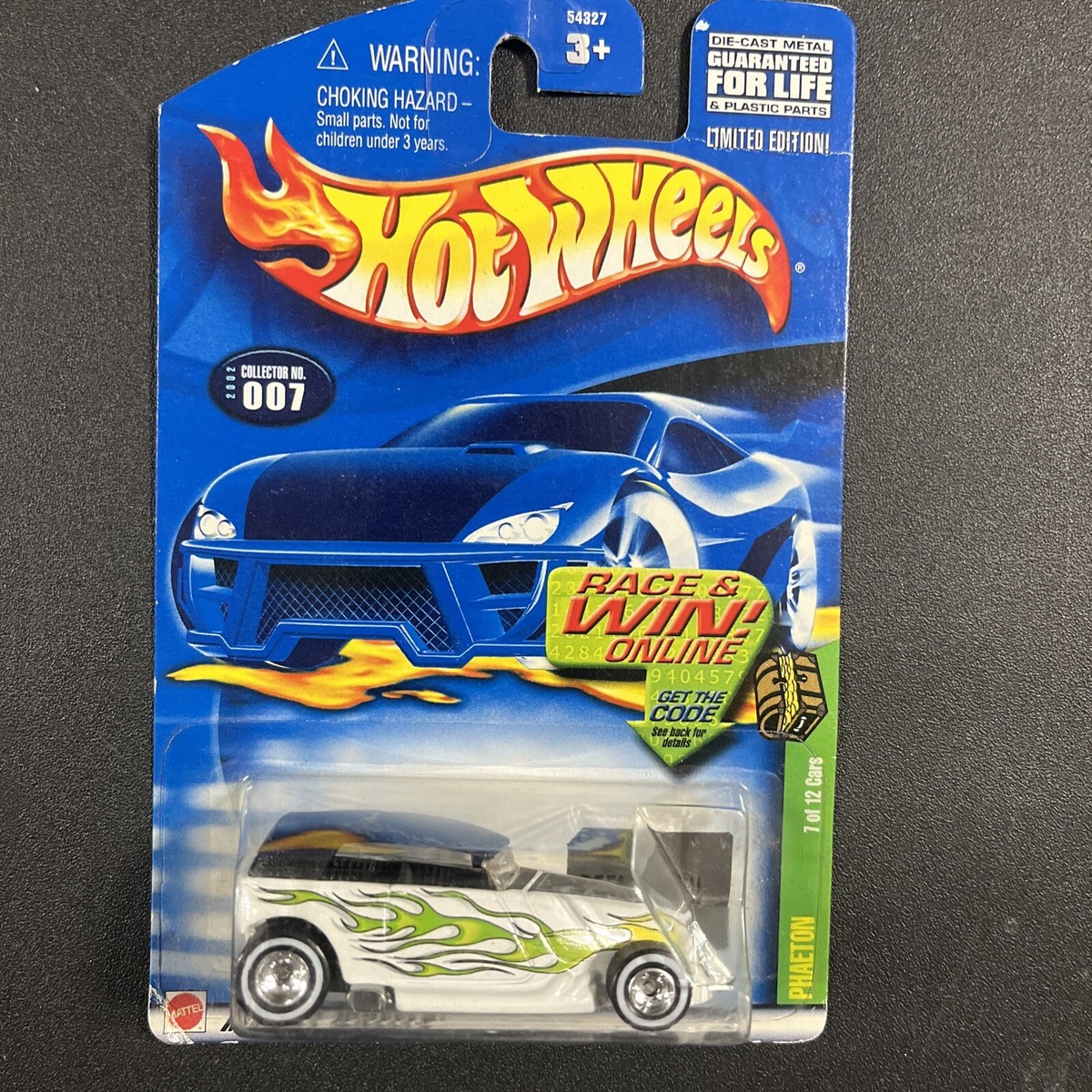 Hot Wheels 2002 Phaeton Variation Super Treasure Hunt TH Rare HTF