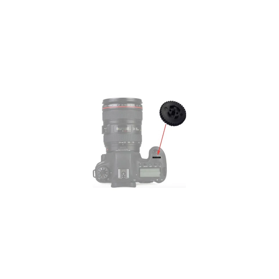 Shutter Button Aperture Gear Turntable Dial Wheel for Canon 6D Mark II / 6D2 1pc - Image 2 of 2