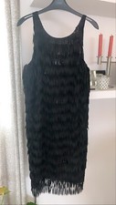 black evening dress size 12