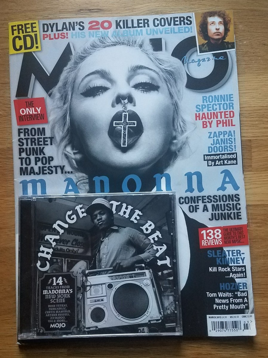 MOJO マドンナ 2015 MARCH 256 モジョ MOJO 英国音楽雑誌 - 2015 MARCH MAGAZINE UK 洋書