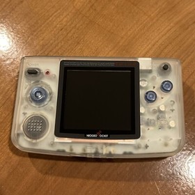 Neo Geo Pocket Color Clear Transparent Model  Full Size IPS Q5