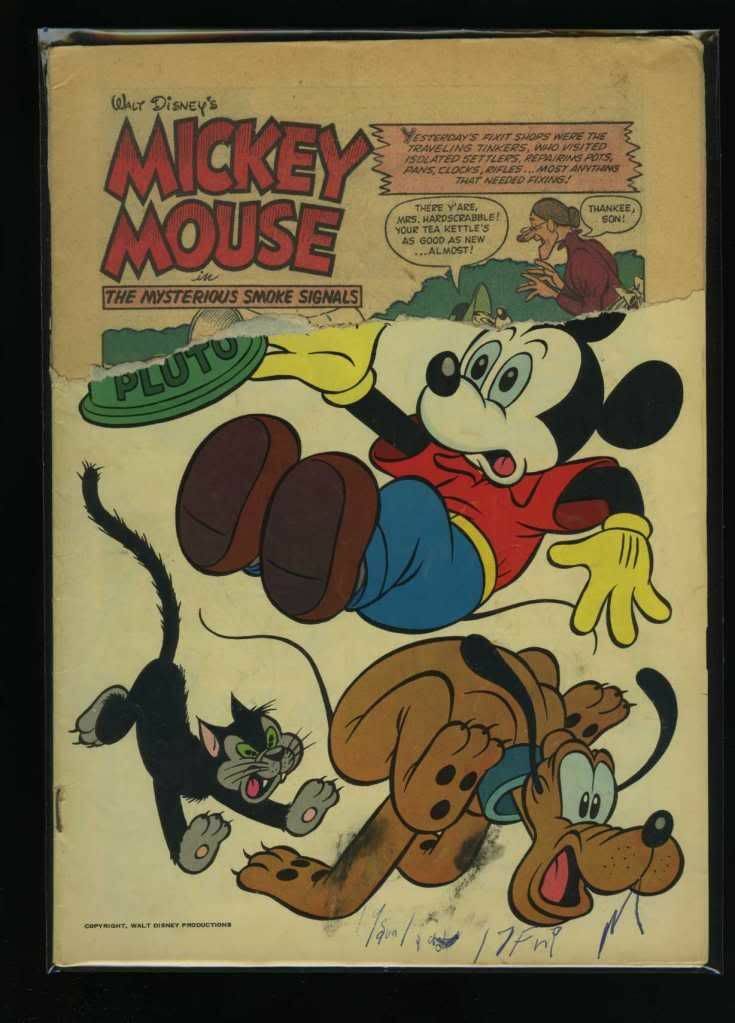 Walt Disney's Mickey Mouse #50 P 1956 Dell Comic Book | eBay