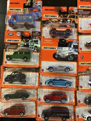 2021 Matchbox Cars Chevy Ford Toyota Land Rover Dodge Aston Martin Jeep Ram
