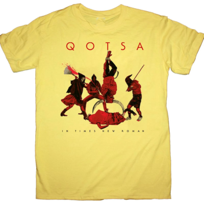 Queens of the Stone Age in Times New Roman Yellow All Size S-5Xl Shirt