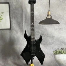 BC Black Warlock Extreme Electric Guitar Solid Body FR Bridge Active Pickup