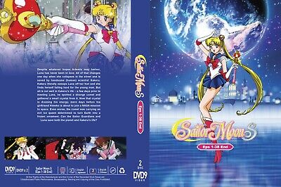 DVD ANIME Sailor Moon Crystal Season 1-2 Vol 1-39 End ENGLISH DUB Region  All