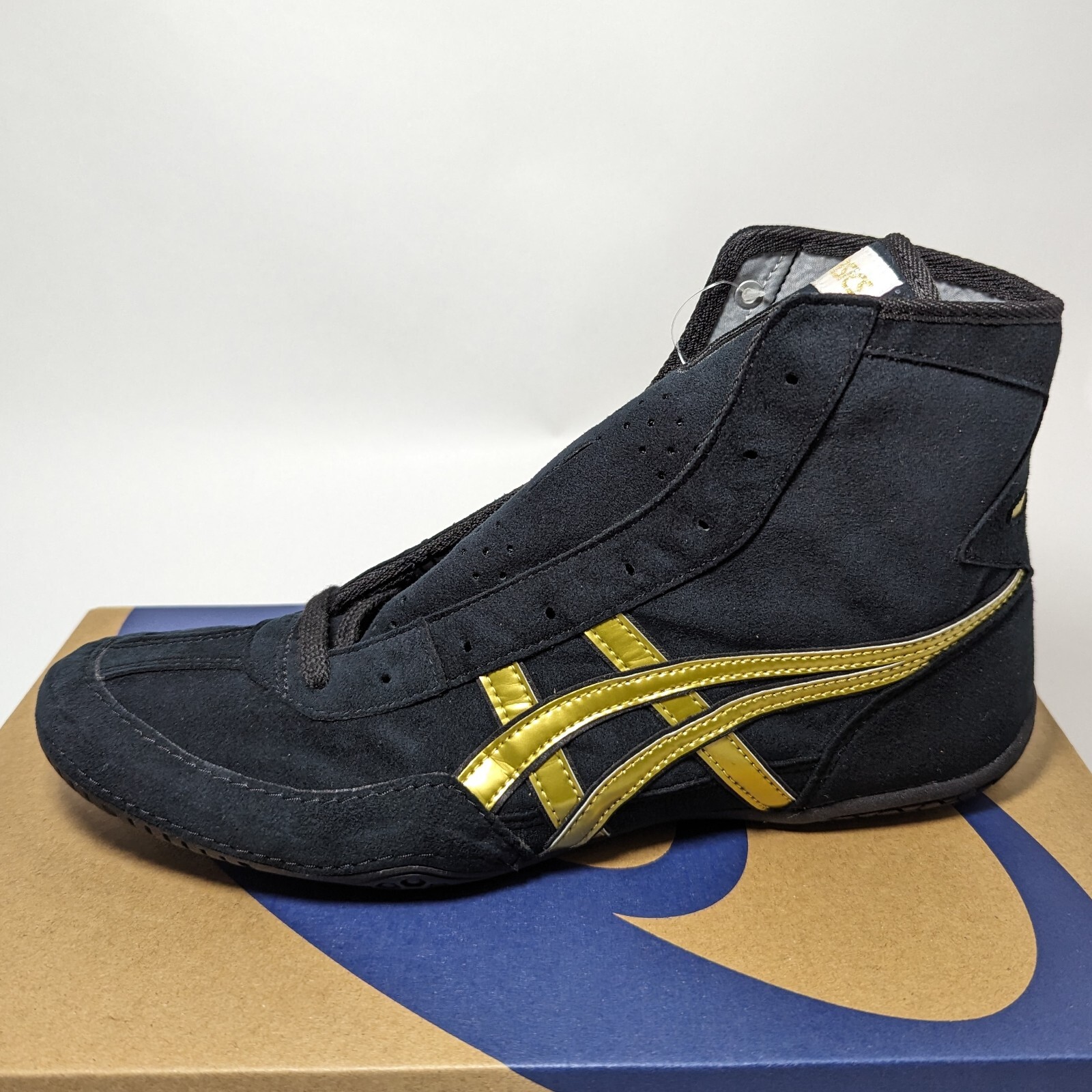 ASICS Wrestling Shoes 1083A001 Black/Gold edgeBlack EXEO(TWR900