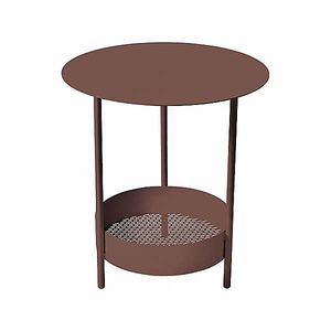 Fermob Kleiner Tisch Beistelltisch Gartentisch Tisch Salsa Stahl Rund Rost Stext Ebay