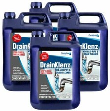 Drainklenz - Non Acid Drain & Pipeline Cleaner/Descaler -20 Litres (4 x 5 Litre)