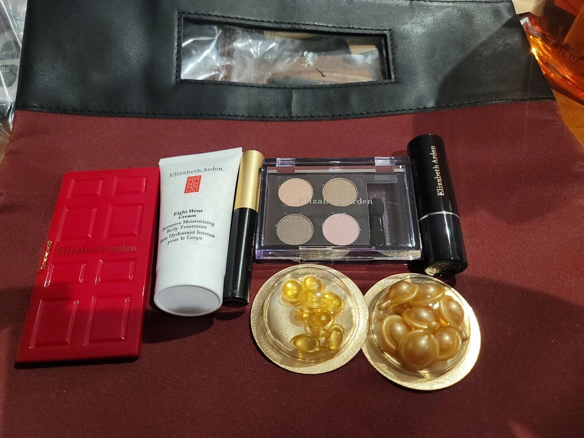 ELIZABETH ARDEN MINI MAKEUP SET IN BAG VALUE 48