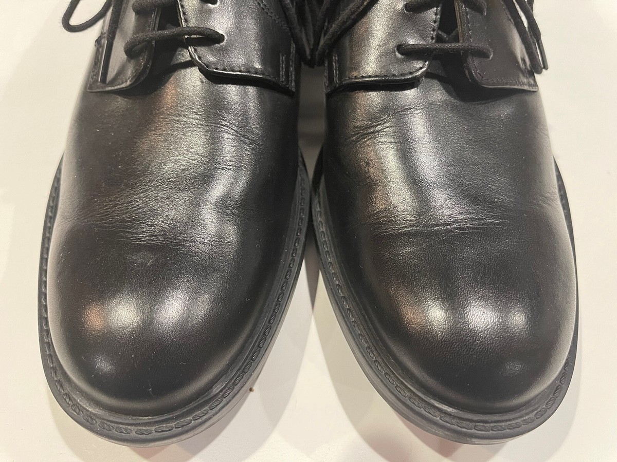 Johnson & Murphy 20-3361 Black Oxford Size 8M Carlson Cap Toe Shoes | MJ Footwear main image 4