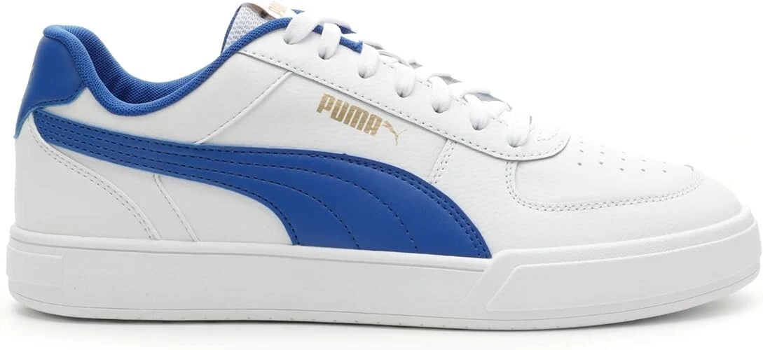Puma Men's Caven Lace Up Sneakers Shoes Casual ~ White