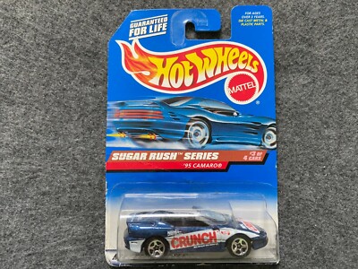 95 Camaro Sugar Rush Series Hot Wheels - Card Creased