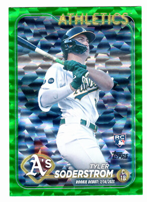 2024 Topps Update Baseball TYLER SODERSTROM RC DEBUT No. USC116 