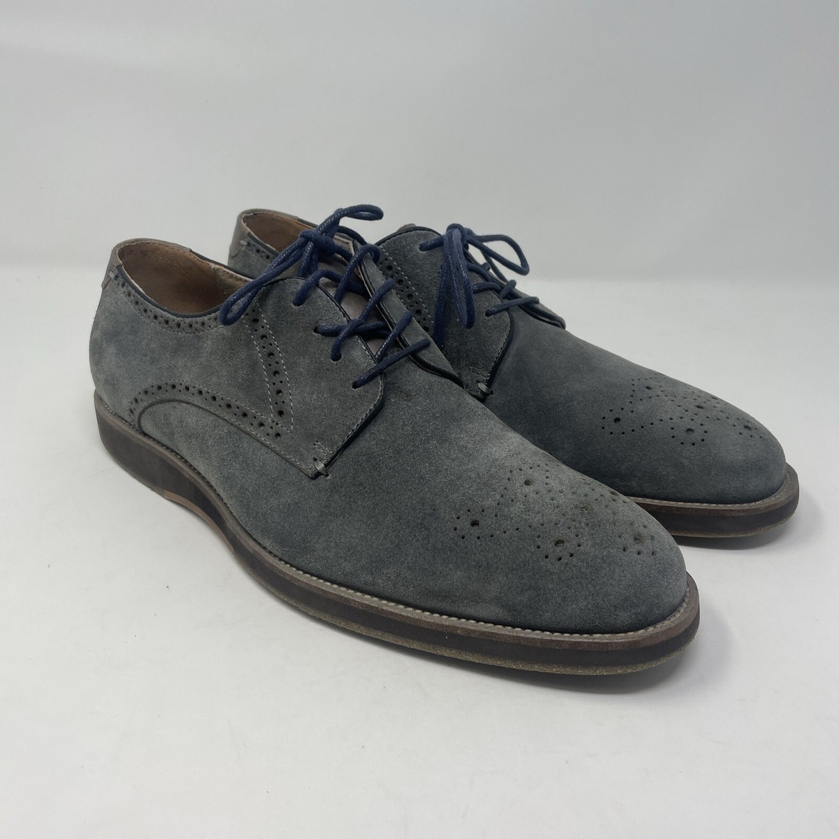 Robert Graham Black Suede & Canvas Lace-Up Oxfords With Rubber Sole Size 9 Altama O2 Oxford 609011 Womens Black Oxfords & Lace Ups  main image 2