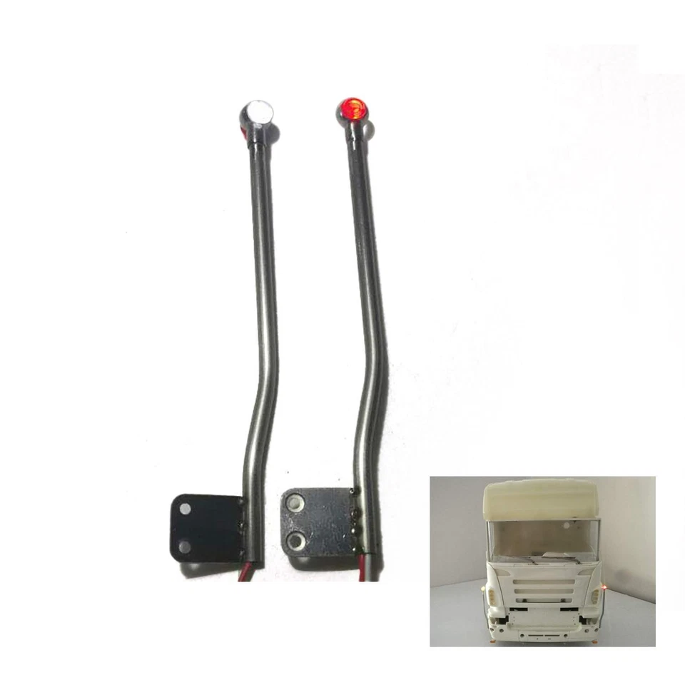 TOUCAN RC ToucanRC Mark Lampe Led Licht für Tamiya 1/14 56323 RC Traktor LKW Modell