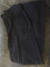 BOY BLACK DRESS PANTS SIZE 10 NAUTICA ZIP FRONT