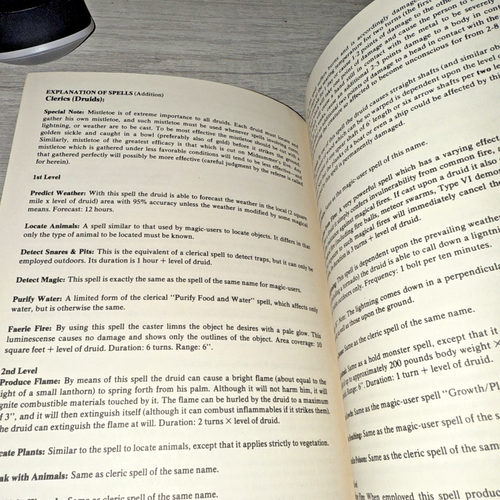AD&D 1976 1st Ed Eldritch Wizardry Supplement III Ancient & Powerful Magic VTG - Picture 6 of 10