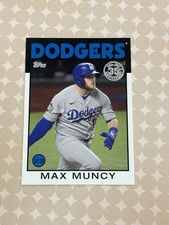 2021 Topps Series 2 Max Muncy 1986 35th Anniversary #86B-49 LA Dodgers (E)