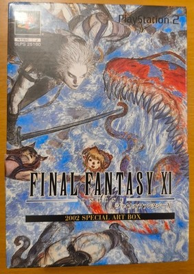 Final Fantasy XI 11 Online 2002 Special Art Box Sony Playstation 2 Japan